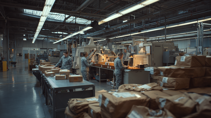 Military Post Office Operations, McConnell Air Force Base
